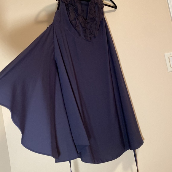 Zara Outdoor Summer Wedding Wrap Dress - Picture 3 of 4